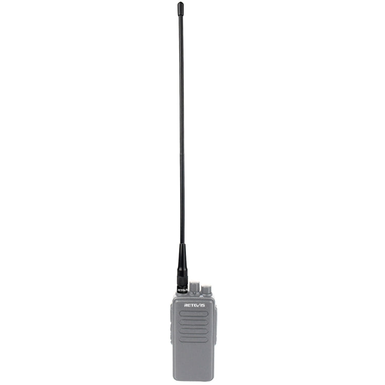 เสาอากาศสองย่าน SMA-M ตัวผู้ RETEVIS RHD-771 136-174+400-480MHz สำหรับ RT1/RT2/RT3 TYT MD-380/UV8000D, RHD-771 SMA-M