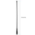 เสาอากาศสองย่าน SMA-M ตัวผู้ RETEVIS RHD-771 136-174+400-480MHz สำหรับ RT1/RT2/RT3 TYT MD-380/UV8000D, RHD-771 SMA-M