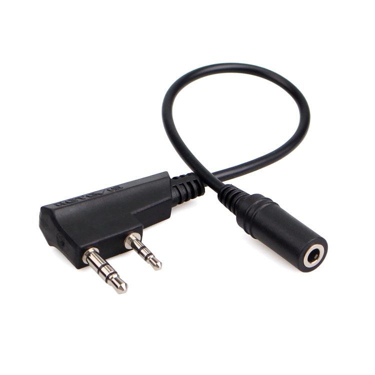 สายแปลงหูฟังมือถือ RETEVIS TCK01 Kenwood 2 ขา เป็น 3.5 มม. ตัวเมีย สำหรับ RT21/RT22/RT24/RT7/RT27/H777, TCK01