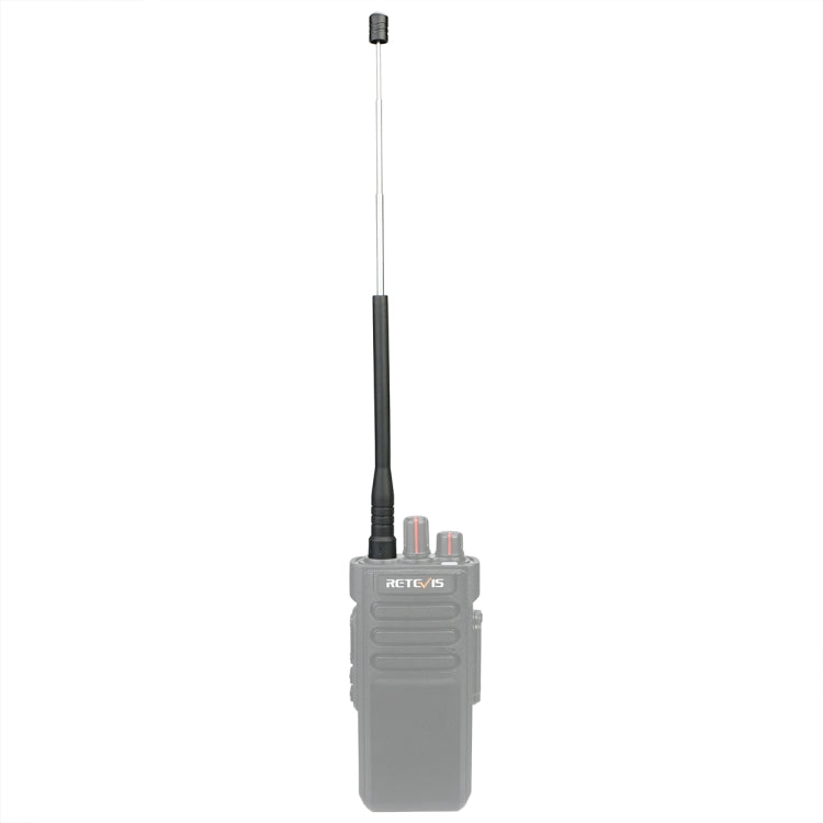 เสาอากาศมือถือแบบสองย่านความถี่ RETEVIS HA01 136-174+400-470MHz SMA-F หญิง สำหรับ H777/RT5R/RT29, HA01