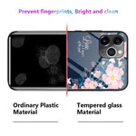 Colorful Painted Glass Case, For iPhone 11, For iPhone 11 Pro, For iPhone 11 Pro Max