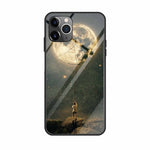 Colorful Painted Glass Case, For iPhone 11, For iPhone 11 Pro, For iPhone 11 Pro Max