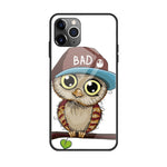 Colorful Painted Glass Case, For iPhone 11, For iPhone 11 Pro, For iPhone 11 Pro Max