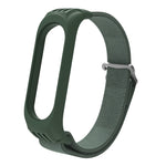 For Xiaomi Mi Band 6 / 5 / 4 / 3 9-shaped Buckle Twill Replacement Strap Watchband