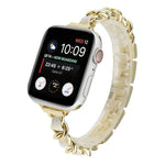 สายรัดนาฬิกาสแตนเลสสตีลเม็ดเจ็ดสำหรับข้อมือเล็ก สำหรับ Apple Watch Series 6 & SE & สำหรับ Apple Watch Ultra 49 มม. / Series 8&7 45 มม. / SE 2&6&SE&5&4 44 มม. / 3&2&1 42 มม. สำหรับ Apple Watch Series 8&7 41 มม. / SE 2&6&SE&5&4 40 มม. / 3&2&1 38 มม.