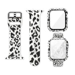 Silicone Printing Integrated Replacement Watch Case Watchband, For Apple Watch Series 3 & 2 & 1 38mm