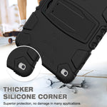 3-Layer Protection Screen Frame + PC + Silicone Shockproof Combination Case with Holder, For iPad mini 5 / 4, For Samsung Galaxy Tab S5e T720