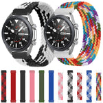 For Samsung Galaxy Watch 42mm Adjustable Nylon Braided Elasticity Replacement Strap Watchband, 125mm, 135mm, 145mm, 155mm