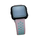 Two-color Silicone Replacement Strap Watchband, For Fitbit Versa 3