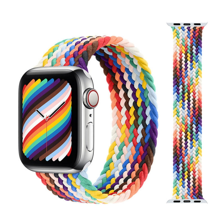 สายรัดนาฬิกาไนลอนถักหัวโลหะ ขนาด: S 135 มม. สำหรับ Apple Watch Series 6 & SE & 5 & 4 40 มม. / 3 & 2 & 1 38 มม., S 135 มม. 40 มม. / 38 มม.