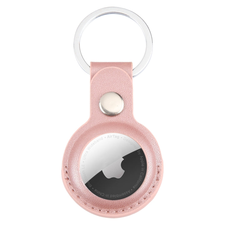 เคสหนังกันรอยกันกระแทกพร้อมสายแขวนและห่วงคล้องกุญแจ สำหรับ AirTag รุ่นที่ 2 / รุ่นที่ 1