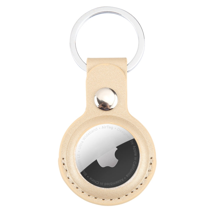 เคสหนังกันรอยกันกระแทกพร้อมสายแขวนและห่วงคล้องกุญแจ สำหรับ AirTag รุ่นที่ 2 / รุ่นที่ 1