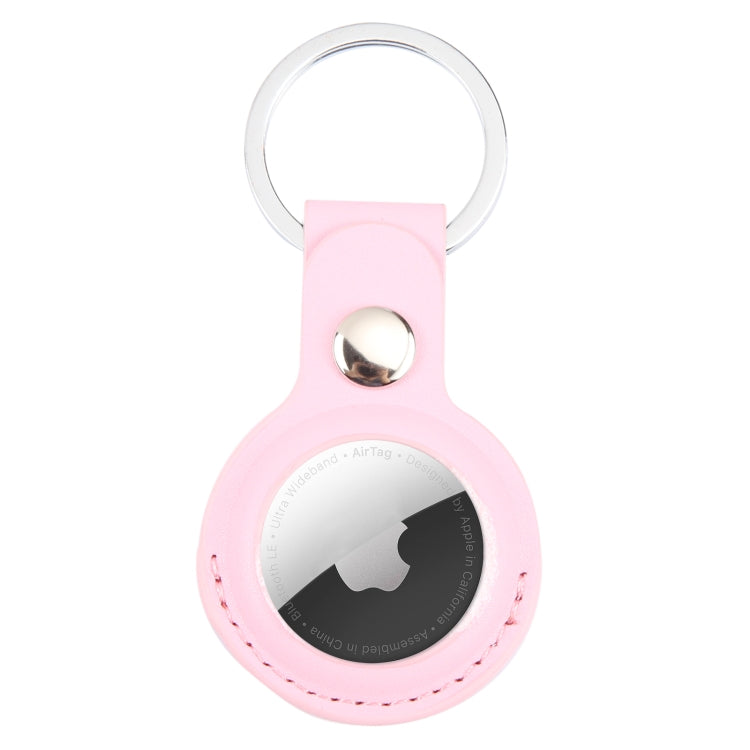 เคสหนังกันรอยกันกระแทกพร้อมสายแขวนและห่วงคล้องกุญแจ สำหรับ AirTag รุ่นที่ 2 / รุ่นที่ 1