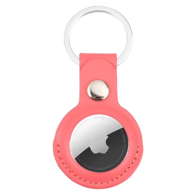 เคสหนังกันรอยกันกระแทกพร้อมสายแขวนและห่วงคล้องกุญแจ สำหรับ AirTag รุ่นที่ 2 / รุ่นที่ 1