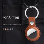 เคสหนังกันรอยกันกระแทกพร้อมสายแขวนและห่วงคล้องกุญแจ สำหรับ AirTag รุ่นที่ 2 / รุ่นที่ 1