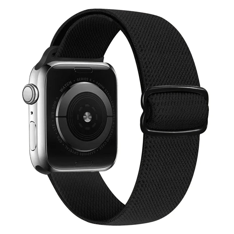 สายรัดนาฬิกาไนลอนหัวเข็มขัดรูปเลข 8 สำหรับ Apple Watch Series 9&8&7 41mm / SE 3&SE 2&6&SE&5&4 40mm / 3&2&1 38mm, สำหรับ Apple Watch Series 7 45mm / & 6 & SE & 5 & 4 44mm