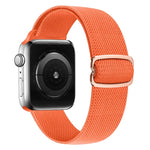 สายรัดนาฬิกาไนลอนหัวเข็มขัดรูปเลข 8 สำหรับ Apple Watch Series 9&8&7 41mm / SE 3&SE 2&6&SE&5&4 40mm / 3&2&1 38mm, สำหรับ Apple Watch Series 7 45mm / & 6 & SE & 5 & 4 44mm