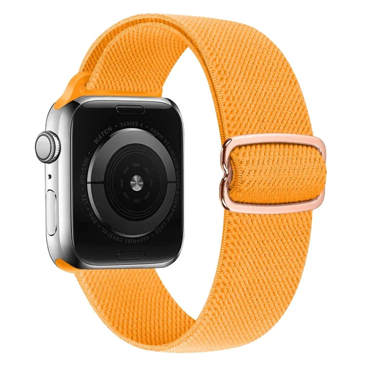 สายรัดนาฬิกาไนลอนหัวเข็มขัดรูปเลข 8 สำหรับ Apple Watch Series 9&8&7 41mm / SE 3&SE 2&6&SE&5&4 40mm / 3&2&1 38mm, สำหรับ Apple Watch Series 7 45mm / & 6 & SE & 5 & 4 44mm