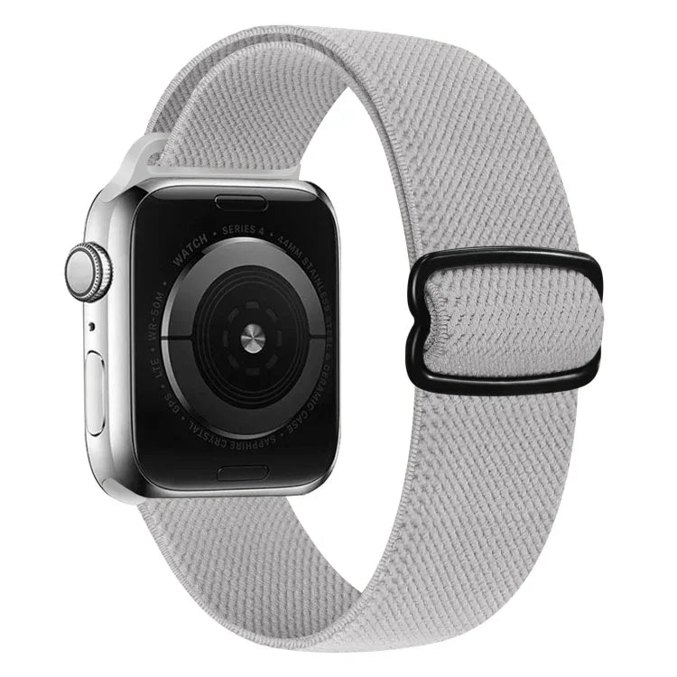 สายรัดนาฬิกาไนลอนหัวเข็มขัดรูปเลข 8 สำหรับ Apple Watch Series 9&8&7 41mm / SE 3&SE 2&6&SE&5&4 40mm / 3&2&1 38mm, สำหรับ Apple Watch Series 7 45mm / & 6 & SE & 5 & 4 44mm