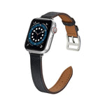 สายหนังสไตล์ B สำหรับ Apple Watch Series, 7 45mm / 6 & SE & 5 & 4 44mm / 3 & 2 & 1 42mm, 7 41mm / 6 & SE & 5 & 4 40mm / 3 & 2 & 1 38mm