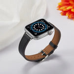สายหนังสไตล์ B สำหรับ Apple Watch Series, 7 45mm / 6 & SE & 5 & 4 44mm / 3 & 2 & 1 42mm, 7 41mm / 6 & SE & 5 & 4 40mm / 3 & 2 & 1 38mm