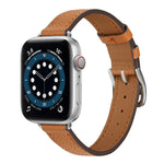 สายหนังสไตล์ B สำหรับ Apple Watch Series, 7 45mm / 6 & SE & 5 & 4 44mm / 3 & 2 & 1 42mm, 7 41mm / 6 & SE & 5 & 4 40mm / 3 & 2 & 1 38mm