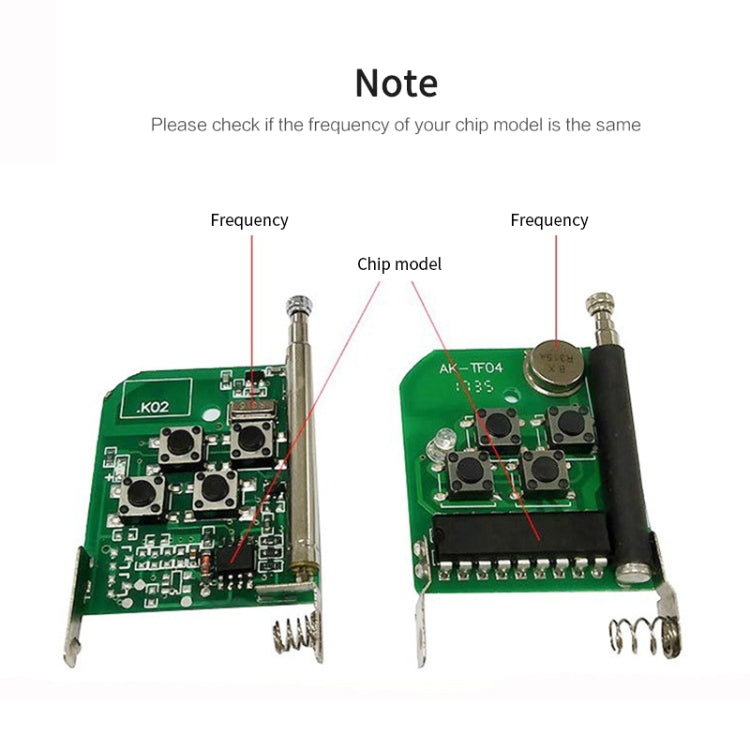 รีโมทคอนโทรลอัตโนมัติมัลติฟังก์ชัน LZ-073 286-868MHZ
