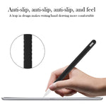 ชุดเคสซิลิโคนปากกาสไตลัสสีเรียบ 3 in 1 สำหรับ Apple Pencil 2