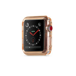 เคสกันกระแทก TPU ผงกลิตเตอร์ สำหรับ Apple Watch Series 6 / 5 / 4 / Watch SE 44mm, สำหรับ Apple Watch Series 3 & 2 & 1 42mm, สำหรับ Apple Watch Series 6 / 5 / 4 / Watch SE 40mm, สำหรับ Apple Watch Series 3 & 2 & 1 38mm