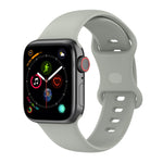 สายซิลิโคนขนาดใหญ่สำหรับ Apple Watch Series, 7 41mm / 6 & SE & 5 & 4 40mm / 3 & 2 & 1 38mm, ขนาด: ขนาดใหญ่, 7 45mm / 6 & SE & 5 & 4 44mm / 3 & 2 & 1 42mm, ขนาด: ขนาดใหญ่