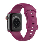 สายซิลิโคนขนาดใหญ่สำหรับ Apple Watch Series, 7 41mm / 6 & SE & 5 & 4 40mm / 3 & 2 & 1 38mm, ขนาด: ขนาดใหญ่, 7 45mm / 6 & SE & 5 & 4 44mm / 3 & 2 & 1 42mm, ขนาด: ขนาดใหญ่