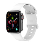 สายซิลิโคนขนาดใหญ่สำหรับ Apple Watch Series, 7 41mm / 6 & SE & 5 & 4 40mm / 3 & 2 & 1 38mm, ขนาด: ขนาดใหญ่, 7 45mm / 6 & SE & 5 & 4 44mm / 3 & 2 & 1 42mm, ขนาด: ขนาดใหญ่