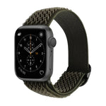 สายไนลอนลายคลื่นสำหรับเปลี่ยน Apple Watch Series, 7 45mm / 6 & SE & 5 & 4 44mm / 3 & 2 & 1 42mm, 7 41mm / 6 & SE & 5 & 4 40mm / 3 & 2 & 1 38mm