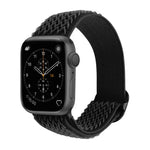 สายไนลอนลายคลื่นสำหรับเปลี่ยน Apple Watch Series, 7 45mm / 6 & SE & 5 & 4 44mm / 3 & 2 & 1 42mm, 7 41mm / 6 & SE & 5 & 4 40mm / 3 & 2 & 1 38mm