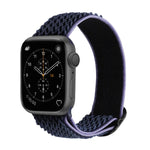 สายไนลอนลายคลื่นสำหรับเปลี่ยน Apple Watch Series, 7 45mm / 6 & SE & 5 & 4 44mm / 3 & 2 & 1 42mm, 7 41mm / 6 & SE & 5 & 4 40mm / 3 & 2 & 1 38mm