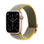 สายไนลอนลายคลื่นสำหรับเปลี่ยน Apple Watch Series, 7 45mm / 6 & SE & 5 & 4 44mm / 3 & 2 & 1 42mm, 7 41mm / 6 & SE & 5 & 4 40mm / 3 & 2 & 1 38mm
