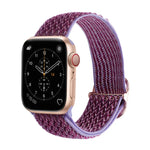 สายไนลอนลายคลื่นสำหรับเปลี่ยน Apple Watch Series, 7 45mm / 6 & SE & 5 & 4 44mm / 3 & 2 & 1 42mm, 7 41mm / 6 & SE & 5 & 4 40mm / 3 & 2 & 1 38mm