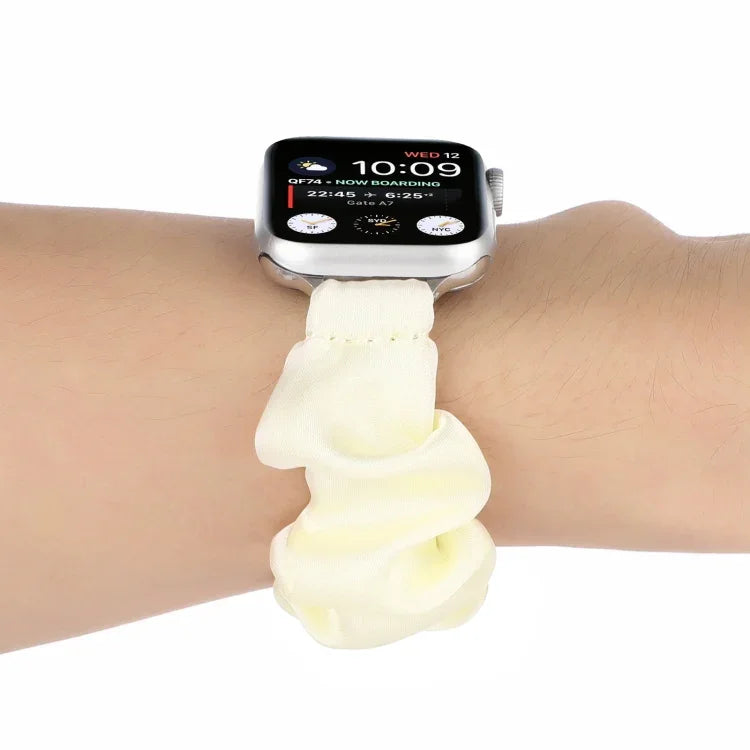 สายผูกผมผ้าพันคอสำหรับเปลี่ยน Apple Watch Series, 7 45mm / 6 & SE & 5 & 4 44mm / 3 & 2 & 1 42mm, 7 41mm / 6 & SE & 5 & 4 40mm / 3 & 2 & 1 38mm