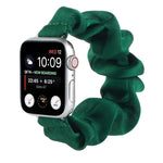 สายผูกผมผ้าพันคอสำหรับเปลี่ยน Apple Watch Series, 7 45mm / 6 & SE & 5 & 4 44mm / 3 & 2 & 1 42mm, 7 41mm / 6 & SE & 5 & 4 40mm / 3 & 2 & 1 38mm