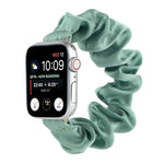 สายผูกผมผ้าพันคอสำหรับเปลี่ยน Apple Watch Series, 7 45mm / 6 & SE & 5 & 4 44mm / 3 & 2 & 1 42mm, 7 41mm / 6 & SE & 5 & 4 40mm / 3 & 2 & 1 38mm