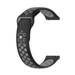 For Huawei Watch 3 / 3 Pro 22mm Two-color Silicone Replacement Strap Watchband