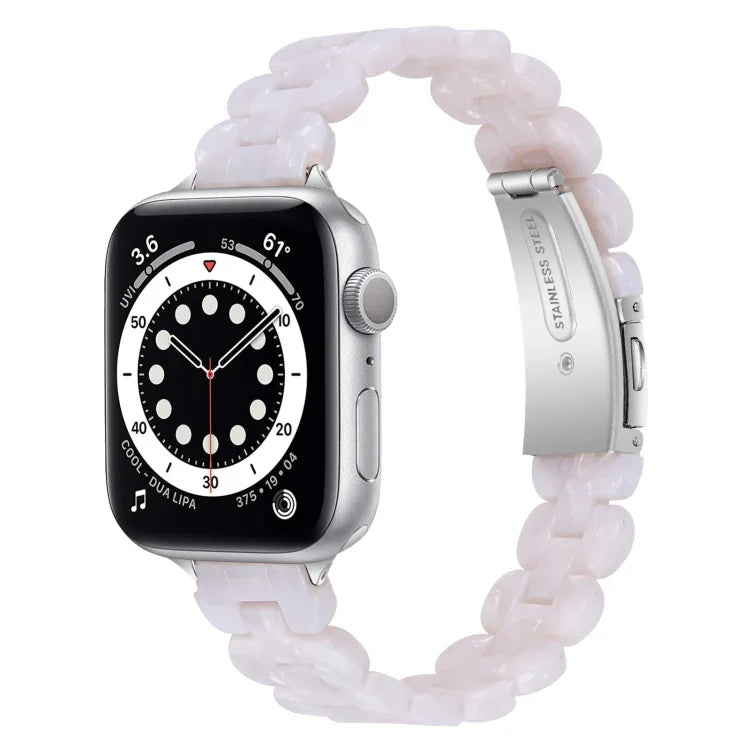 สายเปลี่ยนเรซินรูปวงรี สำหรับ Apple Watch Series 7 41mm / & 6 & SE & 5 & 4 40mm, สำหรับ Apple Watch Series 7 45mm / & 6 & SE & 5 & 4 44mm