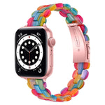 สายเปลี่ยนเรซินรูปวงรี สำหรับ Apple Watch Series 7 41mm / & 6 & SE & 5 & 4 40mm, สำหรับ Apple Watch Series 7 45mm / & 6 & SE & 5 & 4 44mm
