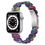 สายเปลี่ยนเรซินรูปวงรี สำหรับ Apple Watch Series 7 41mm / & 6 & SE & 5 & 4 40mm, สำหรับ Apple Watch Series 7 45mm / & 6 & SE & 5 & 4 44mm
