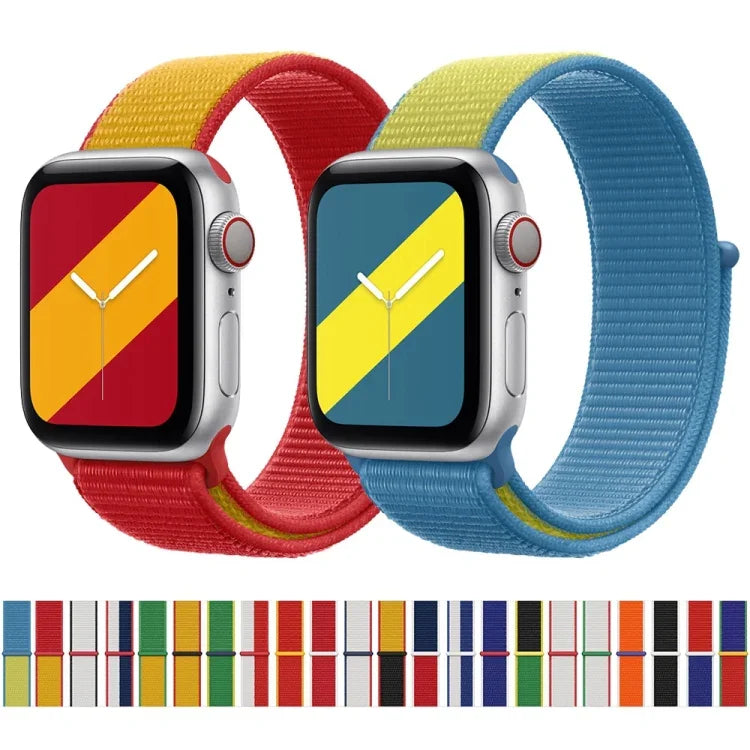 สายเปลี่ยนแบบ International Series Loopback สำหรับ Apple Watch Series, 7 45mm / 6 & SE & 5 & 4 44mm / 3 & 2 & 1 42mm, 7 41mm / 6 & SE & 5 & 4 40mm / 3 & 2 & 1 38mm