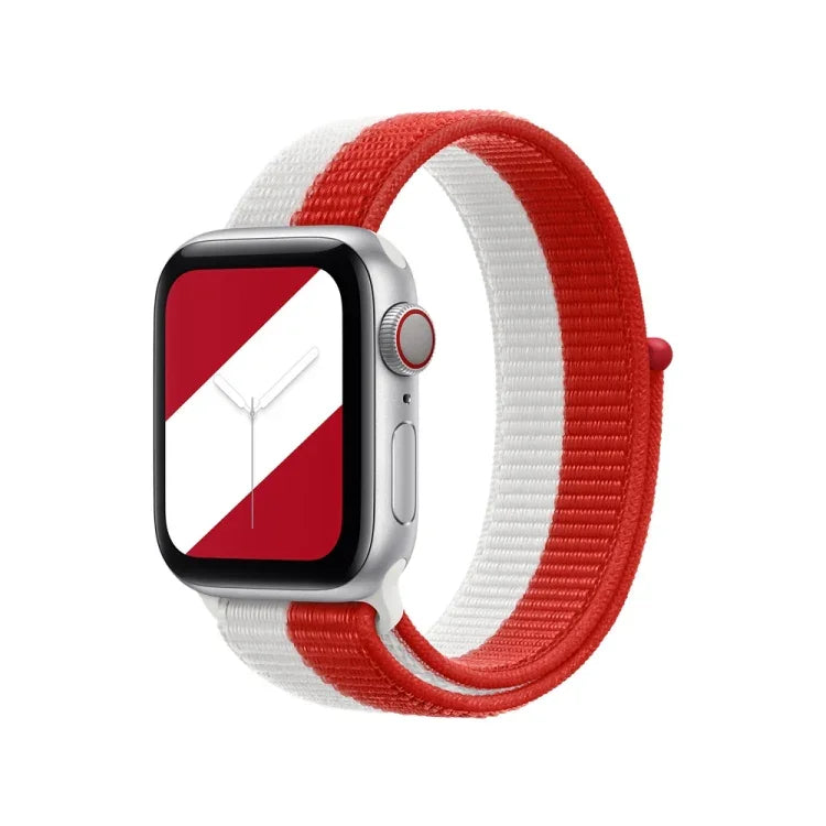 สายเปลี่ยนแบบ International Series Loopback สำหรับ Apple Watch Series, 7 45mm / 6 & SE & 5 & 4 44mm / 3 & 2 & 1 42mm, 7 41mm / 6 & SE & 5 & 4 40mm / 3 & 2 & 1 38mm