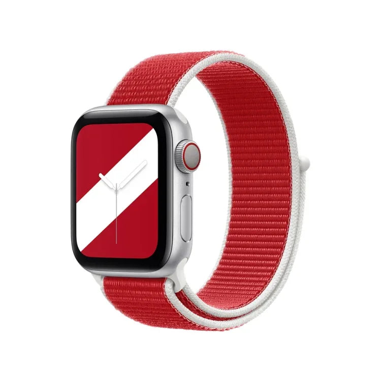 สายเปลี่ยนแบบ International Series Loopback สำหรับ Apple Watch Series, 7 45mm / 6 & SE & 5 & 4 44mm / 3 & 2 & 1 42mm, 7 41mm / 6 & SE & 5 & 4 40mm / 3 & 2 & 1 38mm