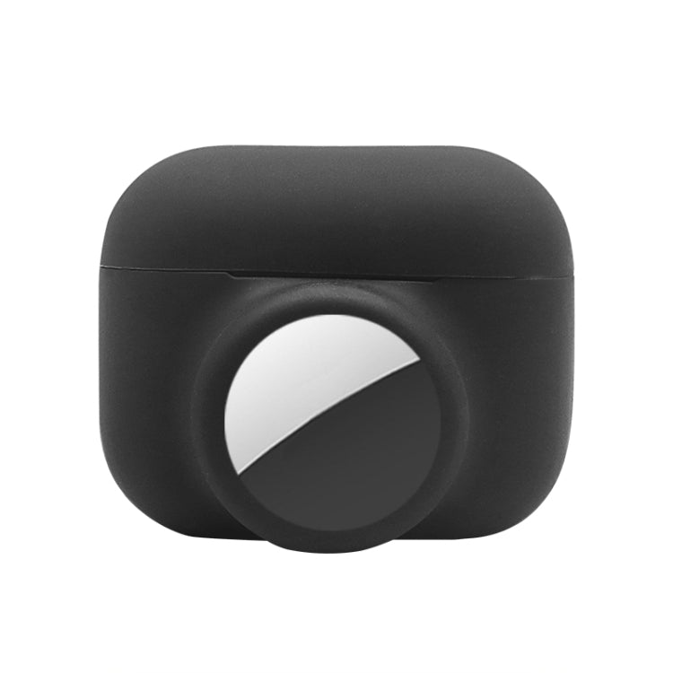 ปลอกซิลิโคนกันกระแทกแบบครอบคลุมเต็มรูปแบบ 2 ใน 1 สำหรับ AirPods Pro / AirTag