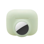 ปลอกซิลิโคนกันกระแทกแบบครอบคลุมเต็มรูปแบบ 2 ใน 1 สำหรับ AirPods Pro / AirTag