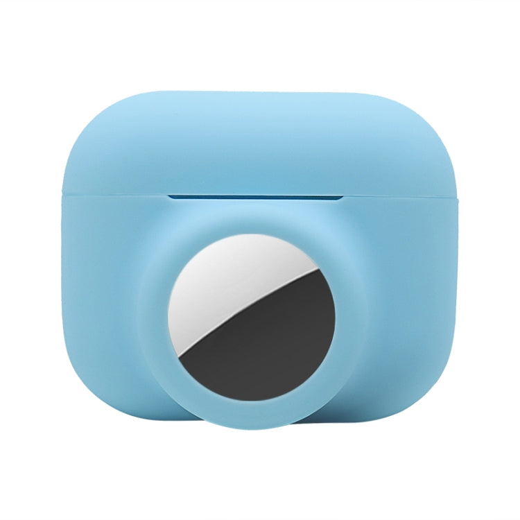 ปลอกซิลิโคนกันกระแทกแบบครอบคลุมเต็มรูปแบบ 2 ใน 1 สำหรับ AirPods Pro / AirTag